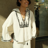Chaos Dori Embroidery Top